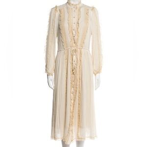 Zimmermann mock neck long dress size L